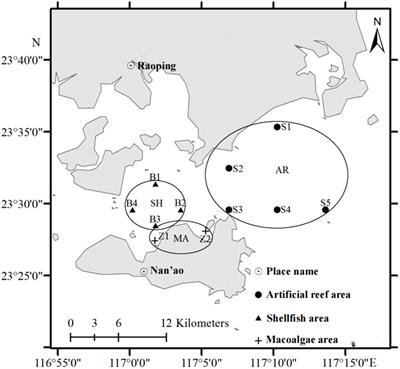 Fatty acid analysis reveals the trophic interactions among organisms in the Zhelin Bay Marine Ranch